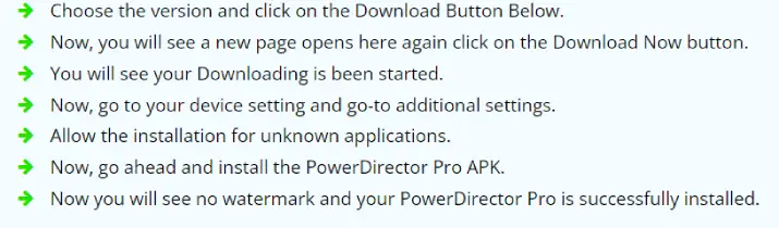 PowerDirector Mod Apk
